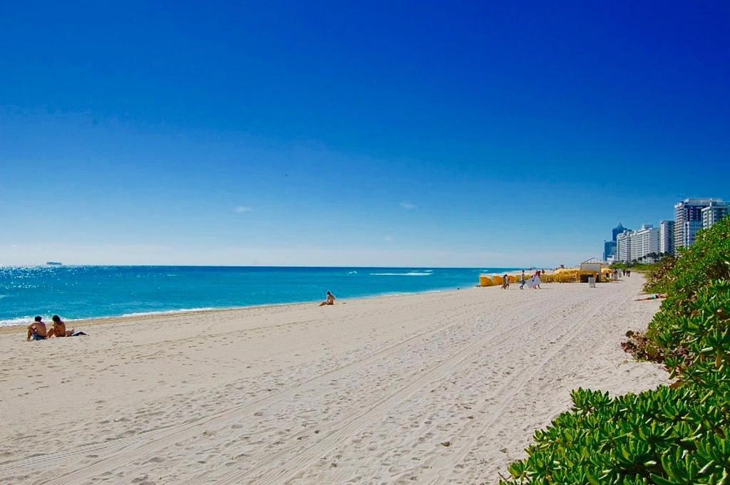 Directly On The Beach With Pool & Parking Miami Beach Exteriér fotografie